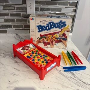Vintage Milton Bradley Bed bugs Game 1985